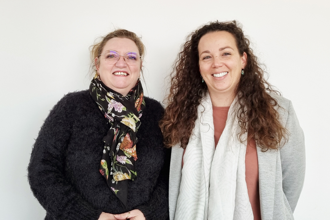 Laure et laure gestionnaire d'accueil AMI 3F